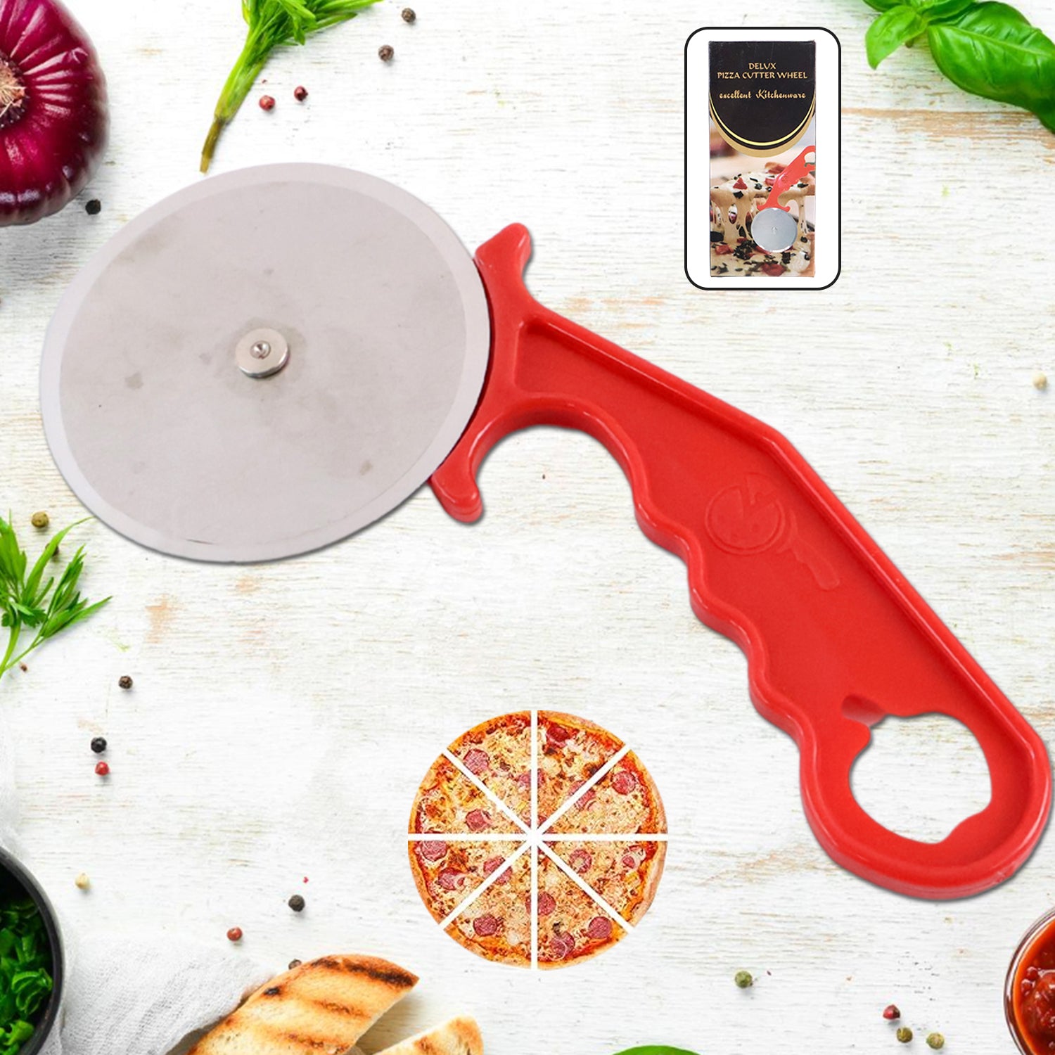 631 Stainless Steel Pizza Cutterpastry Cuttersandwiches Cutter 631 Stainless Steel Pizza Cutterpastry Cuttersandwiches Cutter